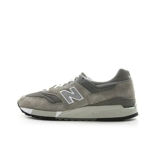 New Balance совместная серия 997,5 Low Топ Беговые кроссовки Мужские Серый Черный