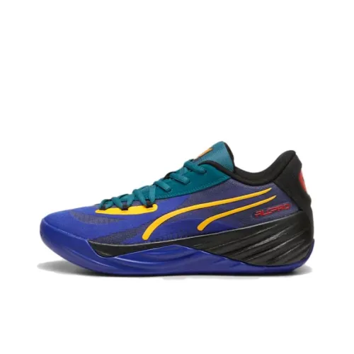 PUMA Все Pro Nitro Баскетбольные кроссовки Low Топ Фиолетовый Мужской
