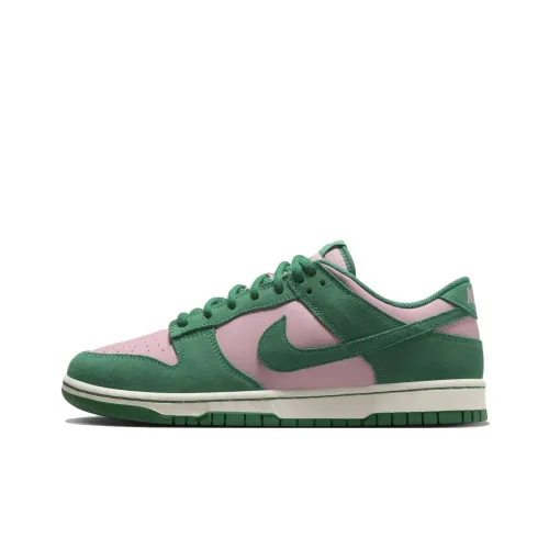 Nike Dunk Скейтборд Кроссовки Низкие Зеленые Розовые Унисекс