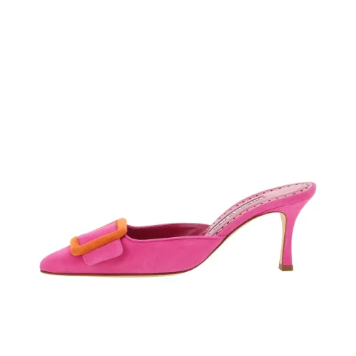 MANOLO BLAHNIK Maysalebi Домашние тапочки Женские