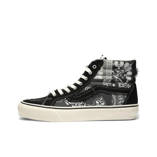 INVINCIBLE коллаборация x VANS Vault By VANS Gnarly Pack Высокие кроссовки для скейтбординга унисекс Черный Белый
