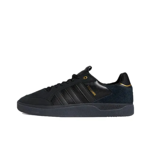 Adidas Originals Tyshawn Low Slip Resistant Abrasion Resistant Low Топ Скейтборд Кроссовки Унисекс Черный