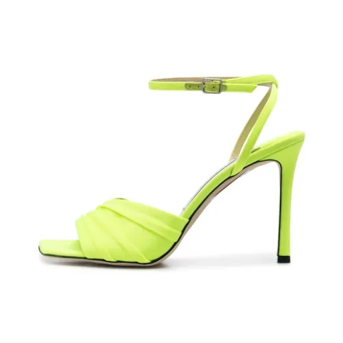Jimmy Choo Basil One Strap Sandals Women's Green