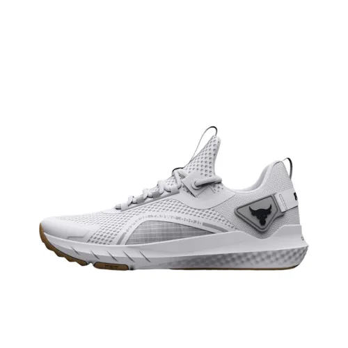 Under Armour Project Rock BSR 3 Slip-Resistant Abrasion-Resistant Low-Top Training Shoes Women's Gray Утеряющий сцепление устойчивый к истиранию низкий топ тренировочные кроссовки женские серый