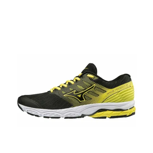 Mizuno Prodigy 2 противоскользящие устойчивые к истиранию низкие топовые беговые кроссовки для мужчин желто-черные