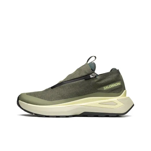 Salomon Collaboration ODYSSEY ELMT ADVANCED Кэжуал Низкий Топ Темно-оливково-зеленый Унисекс
