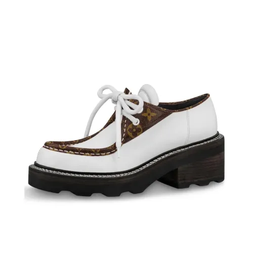 LOUIS VUITTON Beaubourg Повседневная обувь Женская Белая