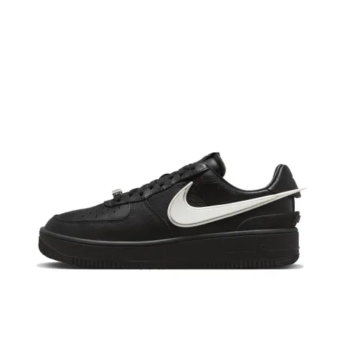 AMBUSH x Nike Air Force 1 Low Скейтборд Кроссовки Топ Унисекс Черный
