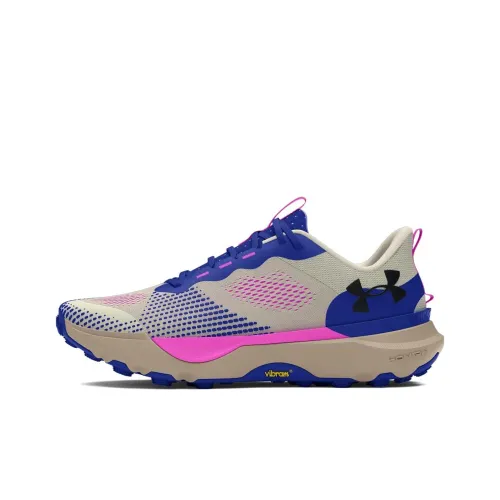 Under Armour Infinite Pro Беговые кроссовки Низкий топ Коричневый синий Унисекс
