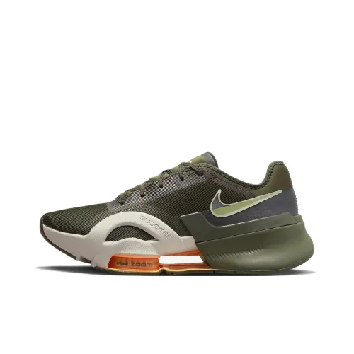 Nike Air Zoom SuperRep 3 Амортизаторы Shock Absorbers Противоскользящие Устойчивые к истиранию Низкий Топ Кроссовки для тренировок Мужские Зеленые