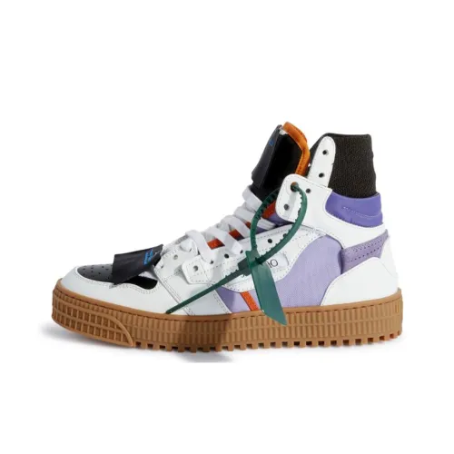 OFF Белый OFF COURT Высокие Кроссовки для скейтбординга Женские Белые Черные Фиолетовые