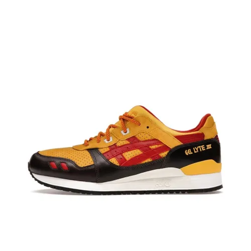 KITH x MARVEL x Asics Gel Lyte 3 Low Топ Беговые кроссовки Мужской Желтый красный