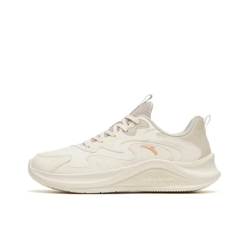 ANTA Walk Slip-resistant Abrasion-resistant Low Top Беговые кроссовки Женские Серый Белый Розовый