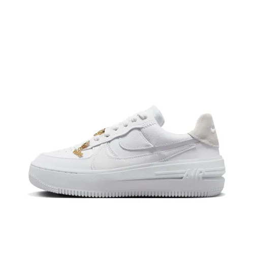 Nike Air Force 1 Low Plt AF Orm 'Bling' Противоскользящий Амортизация Устойчивость к истиранию Низкий Топ