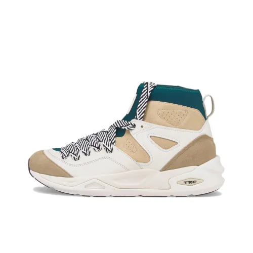 AMI X PUMA Trc Blaze Высокий Топ Casual Унисекс Белый Коричневый