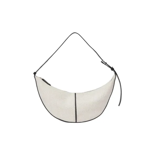 PROENZA SCHOULER Холст с Телячья кожа и Хлопок с Льняная ткань Сумка на плечо Женская Естественный