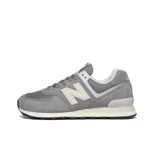 New Balance NB 574 Low Топ Беговые кроссовки Унисекс Серый