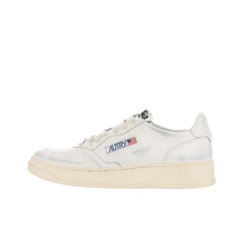 AUTRY Super Vintage Low Топ Скейтборд Кроссовки Мужские Белые