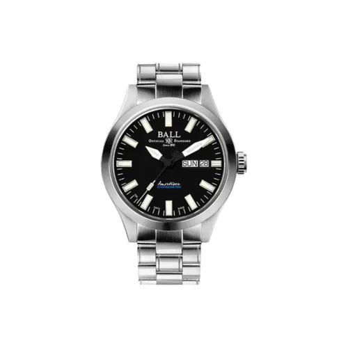 Шар Engineer III Collection Автоматический Механический Механизм Мужские Часы Часы 40 мм Черный Циферблат