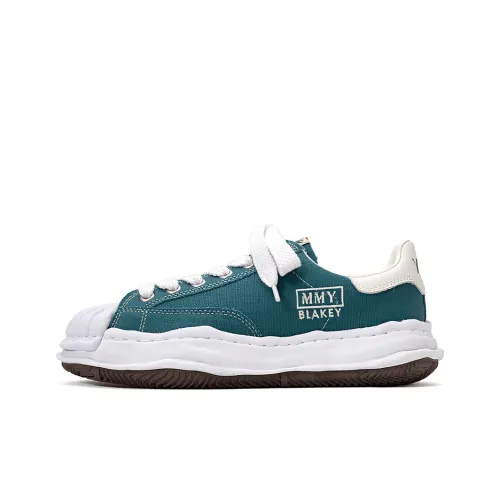 Коллекция сотрудничества MIHARA YASUHIRO Blakey OG Low Top Стильные Скейтбординги Унисекс Синий