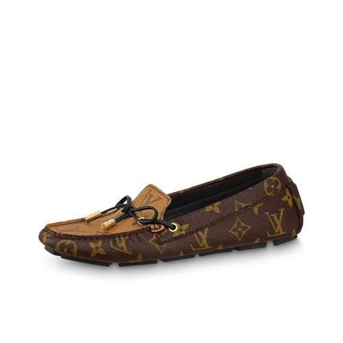 LOUIS VUITTON Gloria Повседневная обувь Женская Коричневая Желтая