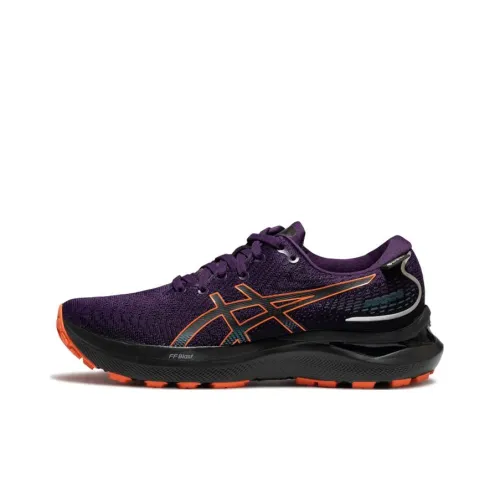 Asics Гель CUMULUS 24 Low Топ Беговые кроссовки Женские Фиолетовый