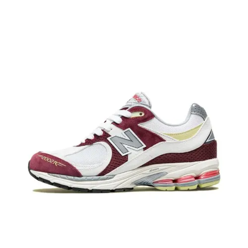 Вверх There x New Balance NB 2002R Low Топ Беговые кроссовки Мужской Красный Белый