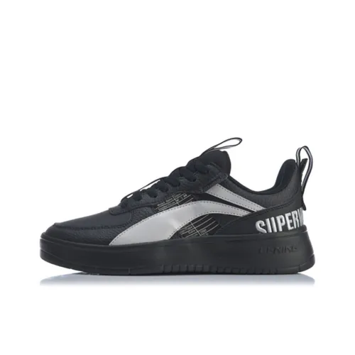 Лайнер Wave SUPERWAVE Лайт Дышащий Низкий Топ Скейтборд Кроссовки Мужские Черные