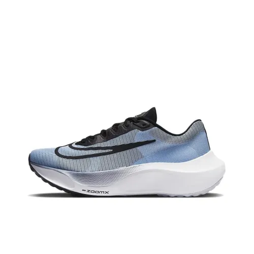 nike Zoom Fly 5 Low Топ Air cushion Тренировки Для Бег на длинные дистанции Обувь Мужская Синий Черный