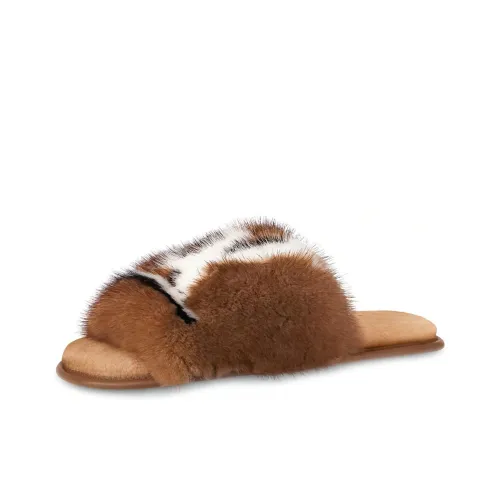 LOUIS VUITTON HOMEY Слипоны Женские Коричневый