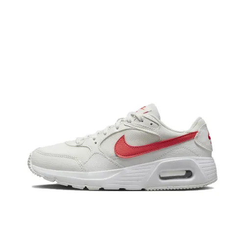 Nike Air Max SC Low Топ Детская Повседневная Обувь Белый Красный Подростки