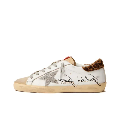 Golden Goose Супер Звезда Скейтборд Кроссовки Низкие Топ Экрю Женские