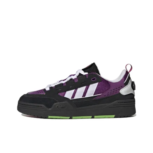 Adidas Originals Adi2000 Износостойкий и Легкий Низкий Топ Скейтборд Кроссовки Унисекс Фиолетовый
