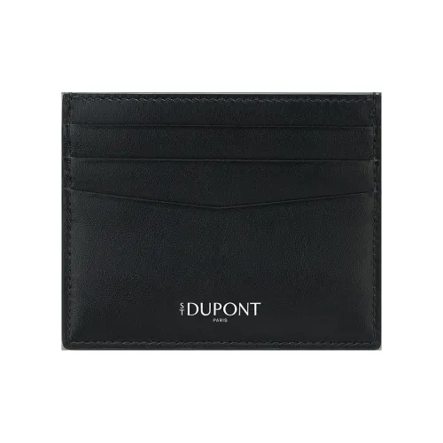 S. T.DUPONT Зернистая кожа коровы Картхолдер Женский Черный