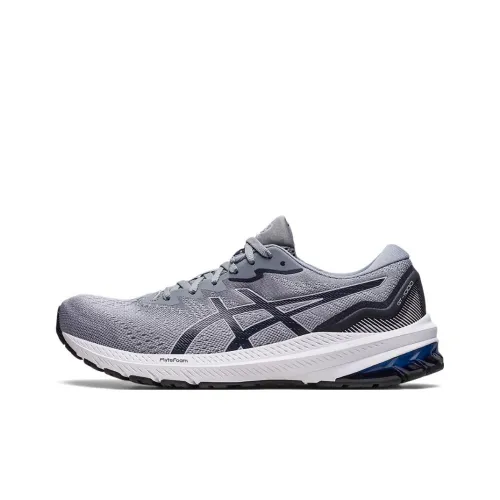 Asics GT 1000 11 Low Топ Беговые кроссовки Мужской Серый Черный