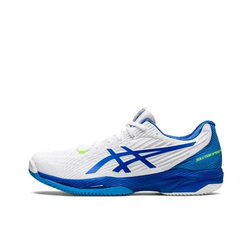 Asics Solution Speed FF 2 Low Топ Кроссовки для тенниса Белый Синий