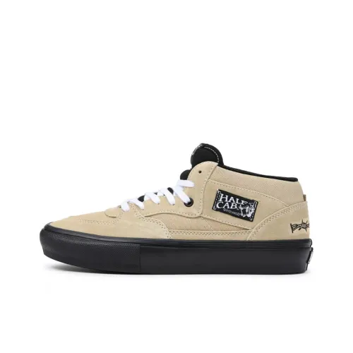 Vans Half Cab MID Топ Скейтборд Кроссовки Unisex Light Khaki