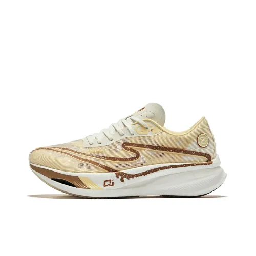 Эрке Zhijing 1,0 Амортизаторы Устойчивые к истиранию Низкий Топ Беговые кроссовки Мужские Сыры