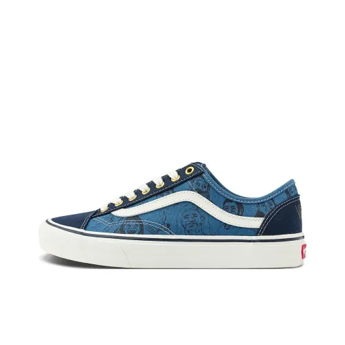 VANS Style 36 Series VR3 Low Скейтборд Кроссовки Унисекс Синие Белые