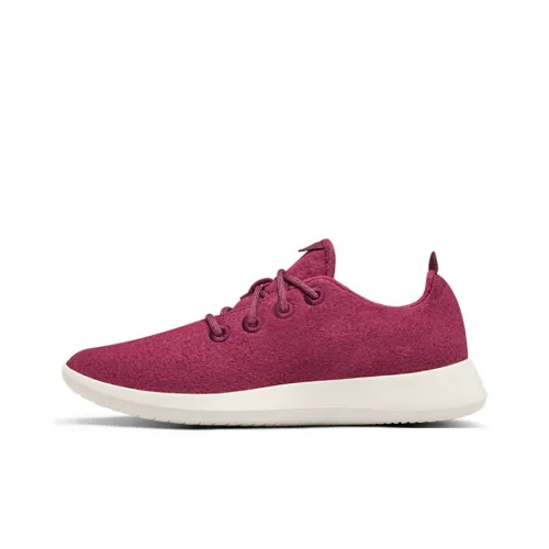 Allbirds Wool Runner Slip-Resistant и Breathable Low-Top Спортивная Повседневная Обувь Женская Jelly Red