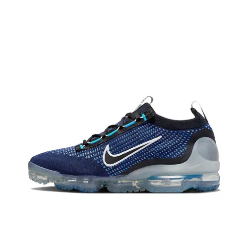 Nike VaporMax 2021 Low Беговые кроссовки GS Белый Синий