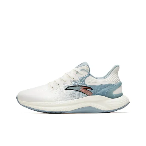 ANTA Gen 3,0 Амортизация Устойчивый к истиранию Устойчивый к абразивным воздействиям Низкий отскок Низкий топ Беговые кроссовки Мужской Белый Светло-голубой