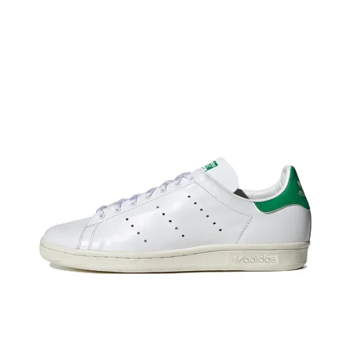 Adidas Originals Stan Smith 80s Износостойкий и Легкий Низкий Топ Скейтборд Кроссовки Унисекс Белый