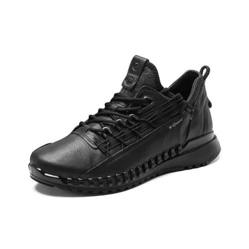 Ecco Zipfle Спортивная повседневная обувь Женская Черная