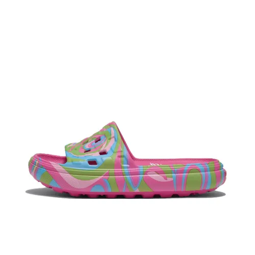 VANS Slide ON VR3Cush Слипоны Розовый зеленый Женские