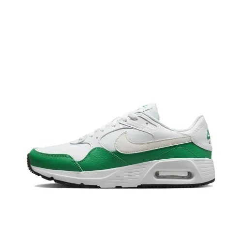 Nike Air Max SC Low Топ Повседневные Беговые Кроссовки Мужские Зеленые Белые