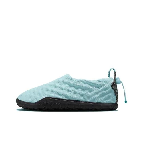 Nike ACG Air Moc Амортизация Устойчивый к истиранию Легкий Низкий Топ Уличная обувь Океан Синий