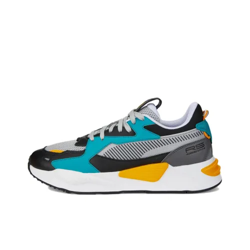 PUMA RS Z Core Low Топ Спортивная Повседневная Обувь Унисекс Серый Синий Желтый