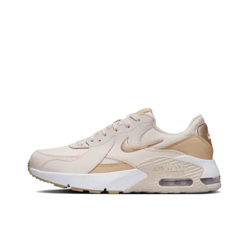 Nike Air Max Excee Low Топ Повседневная обувь Женская Бежевый Коричневый