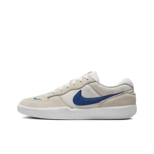 Nike SB Force 58 Low Топ Скейтборд Кроссовки Унисекс Серый Синий